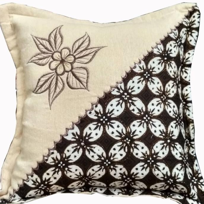 Set Sarung Bantal Kursi Sofa Batik Tenun Halus / Sarung Bantal Kursi