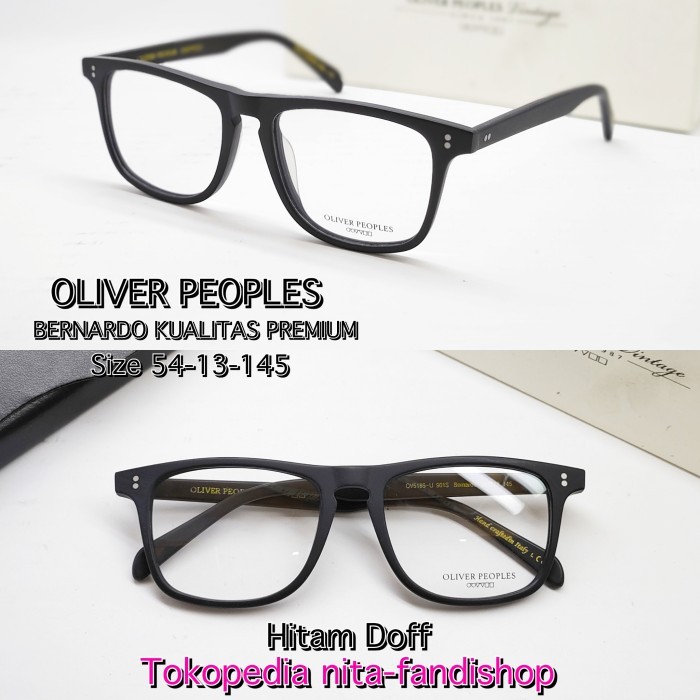 Kacamata Pria Oliver Peoples Bernardo Kualitas Grade Original