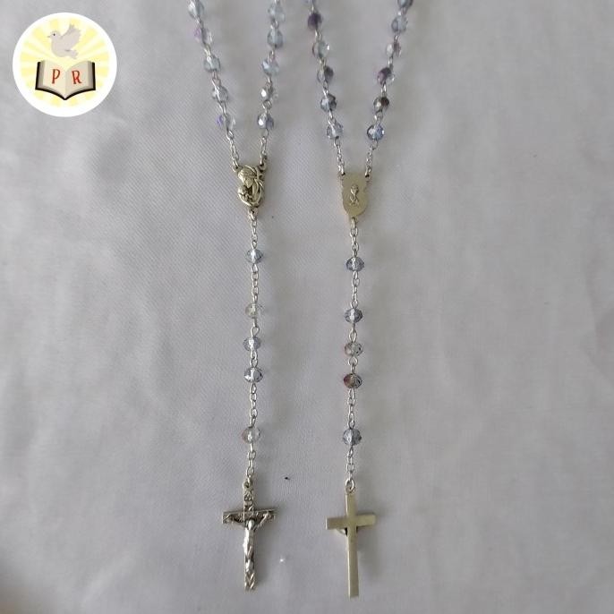 ROSARIO KRISTAL CEKO 6 MM ROSARIO KATOLIK LIMITED EDITION