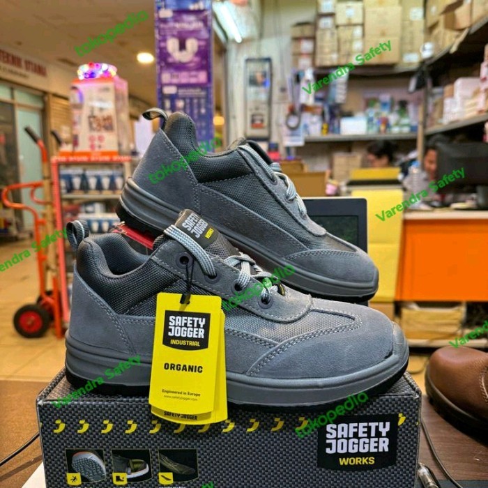 Sepatu Safety Shoes Jogger Organic Asli Harga Murah