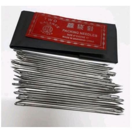 Jarum Karung Jahit Tangan Goni Two Balance 15cm Serbaguna Praktis Packing Perlengkapan Menyulam Sewi