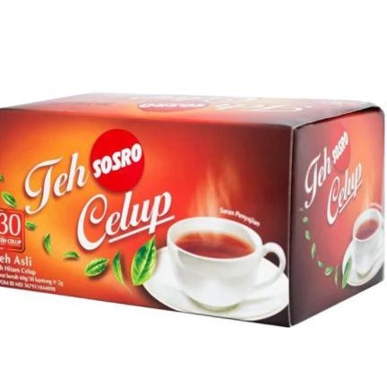 

Teh Sosro Celup Box [60Gr /10 Box X 10 Bal /1 Karton ]