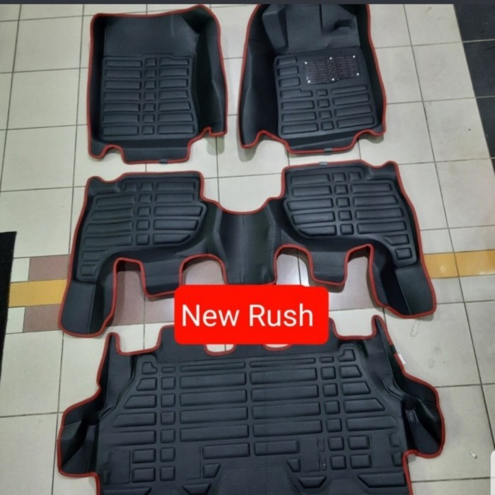 karpet 5D new rush n terios 3 baris
