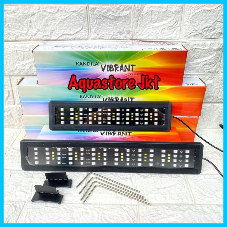 LAMPU AQUARIUM KANDILA VIBRANT GANTUNG 30 40 60 80 CM LAMPU AQUARIUM ATAS