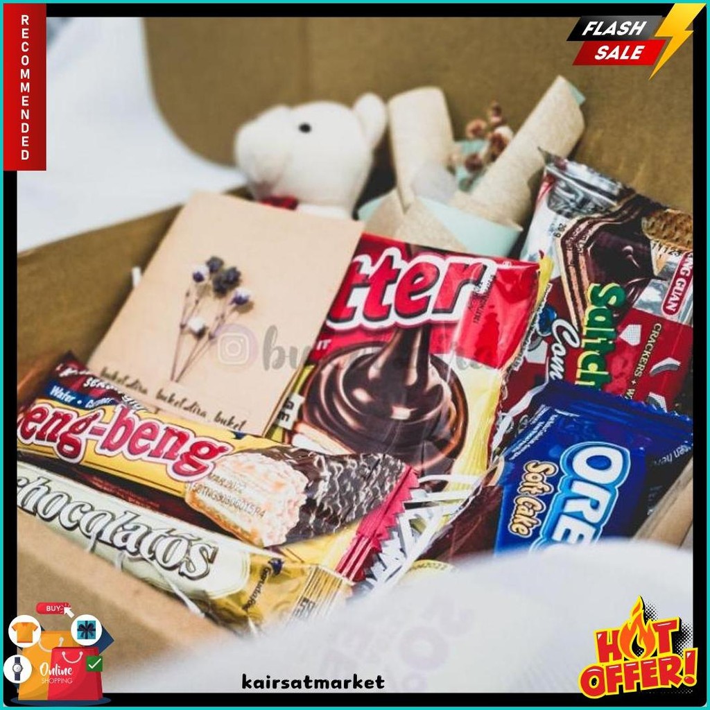 

Box Or Tote Bag Of Happiness - Chocolate Series / Hampers Cokelat Free Kartu Ucapan + Bubble Wrap (Lagi Viral)