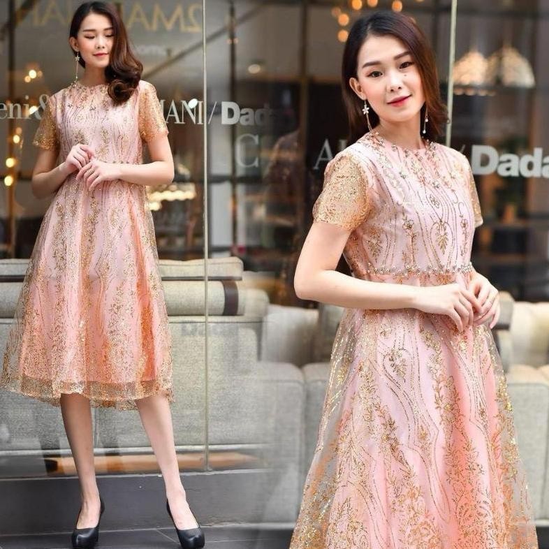 CR - PROMO DRESS NATAL TERLARIS / DRESS PESTA / DRESS WANITA KEKINIAN 2021 / DRESS KOREA / DRESS GER