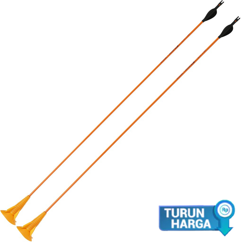 Decathlon Geologic Anak 2X Archery Arrows Twin-Pa Discosoft - Orange - 8542570