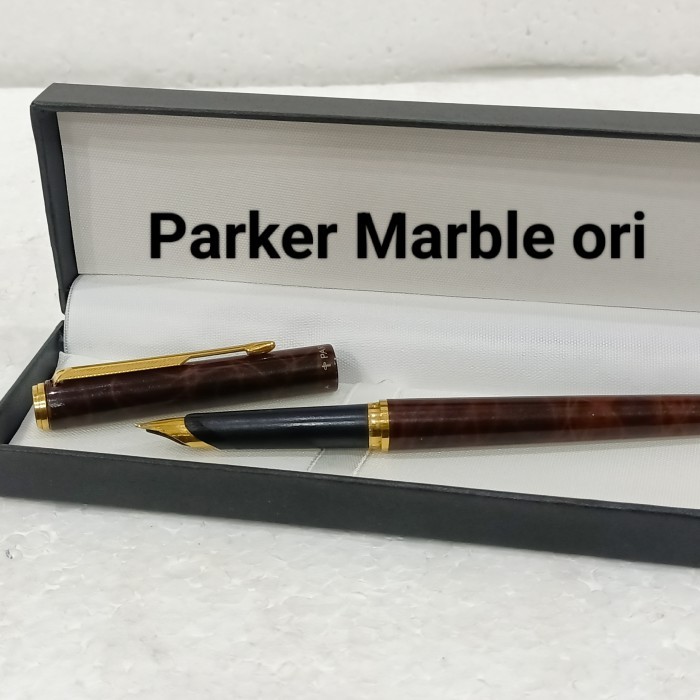 

Farizal - Pena Parker Marble Original No Pilot Pelikan Platinum Sheaffer Waterman Cross Aigner Hero