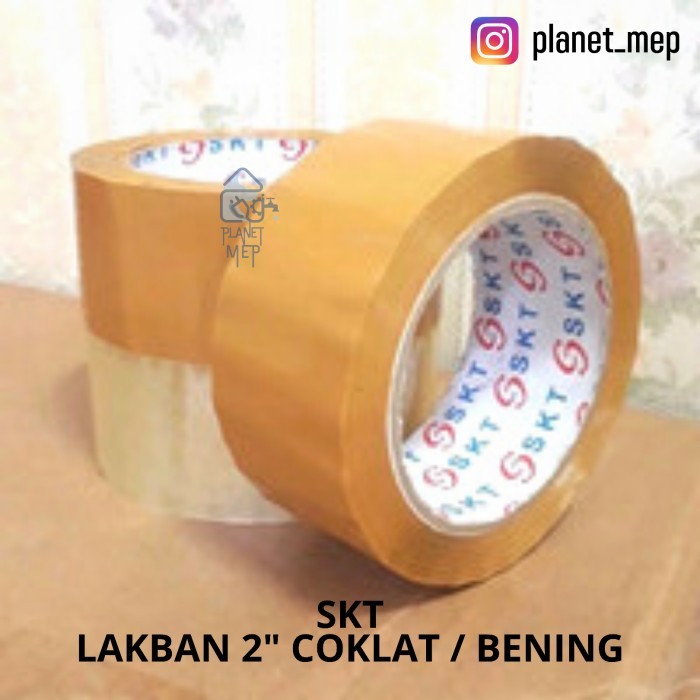 

>>>>>] LAKBAN SKT 2" COKLAT / BENING 100 YARD