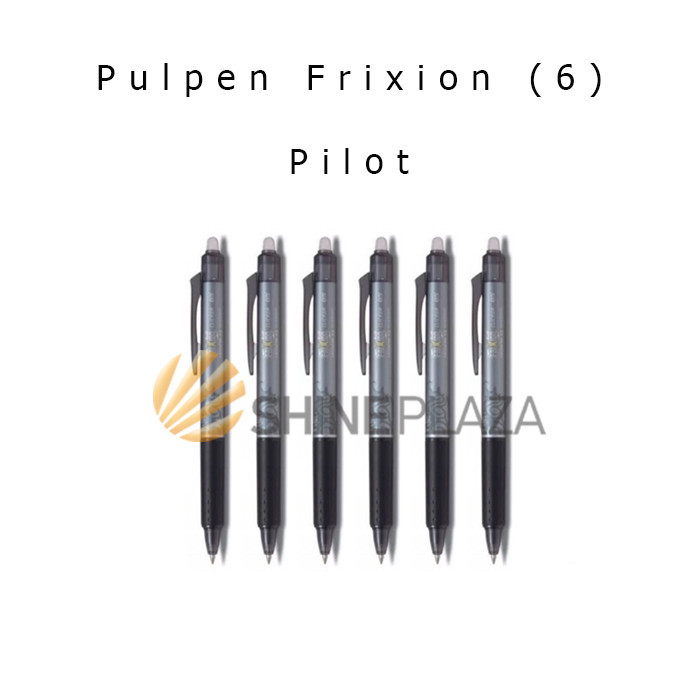 

Ready [FLASH SALE] Pulpen Frixion Pilot Hitam 0.5mm - Pulpen Bisa Dihapus