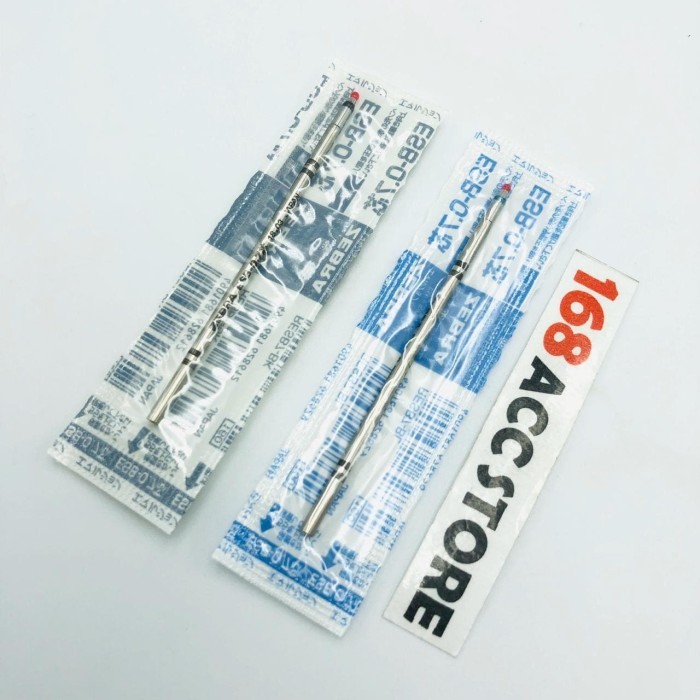 

Ready ISI ULANG PENA ZEBRA JAPAN T-3 MINI - REFILL ZEBRA T3 STAINLESS PEN