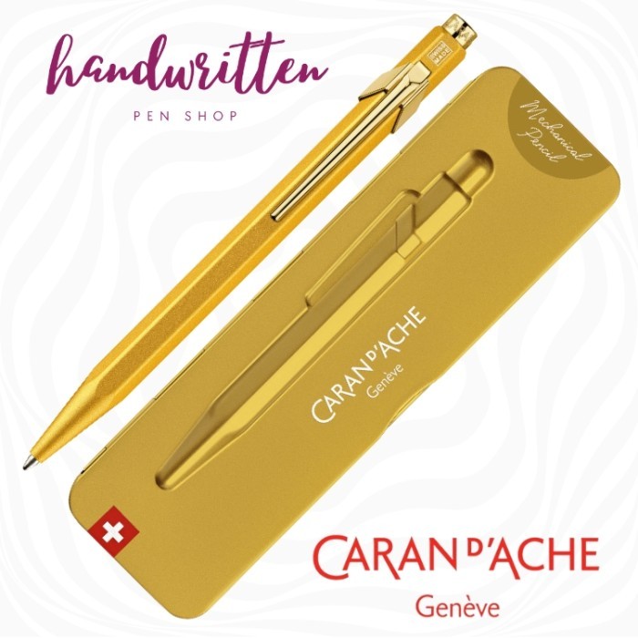 

Ready CARAN DACHE 849 Gold Bar Ballpoint Pen / Pulpen