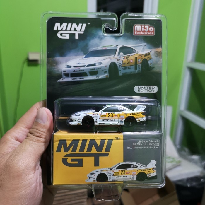 Ready MiniGT Mini GT 618 Nissan LB Super Silhouette S15 SILVIA #23 Goodwood