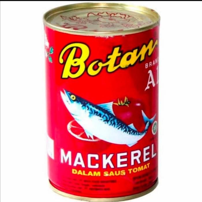 

Botan Kaleng Mackerel 425Gr Berkualitas