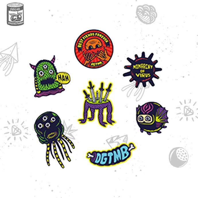 

Sticker Paket Monster Series