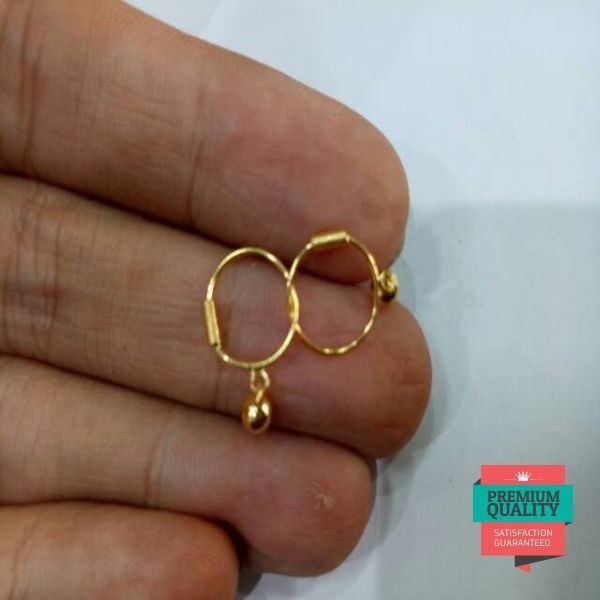 Promo Anting emas asli kadar 700 model anting bayi Keren