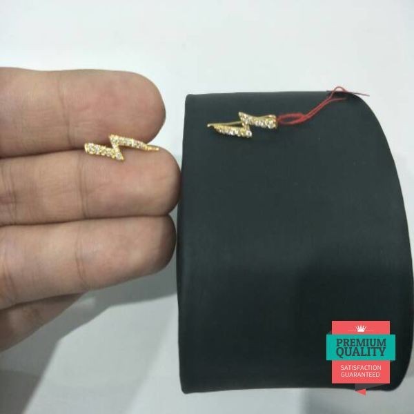 Murah Anting jepit emas asli kadar 700 Keren