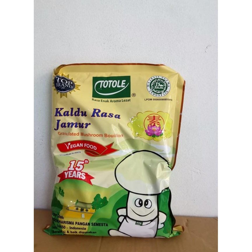 

Kaldu Jamur Totole 1kg Penyedap Rasa