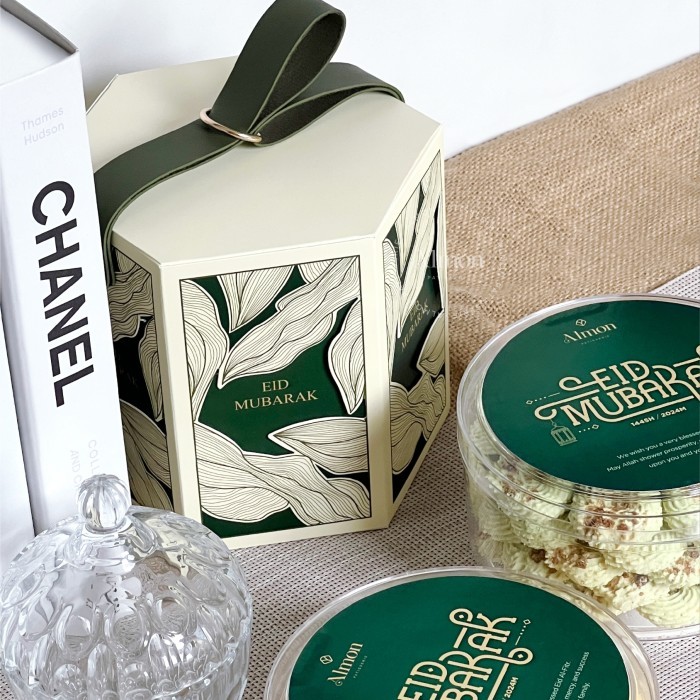 

Almon Patisserie Hampers Idul Fitri / Hampers Lebaran / Parcel Lebaran