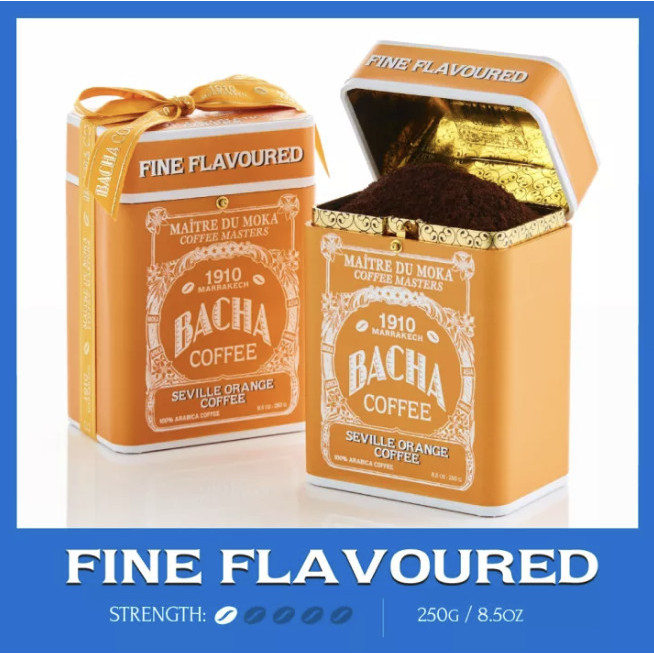 

Bacha Coffee Seville Orange Fine Flavoured Signature Nomad 250g