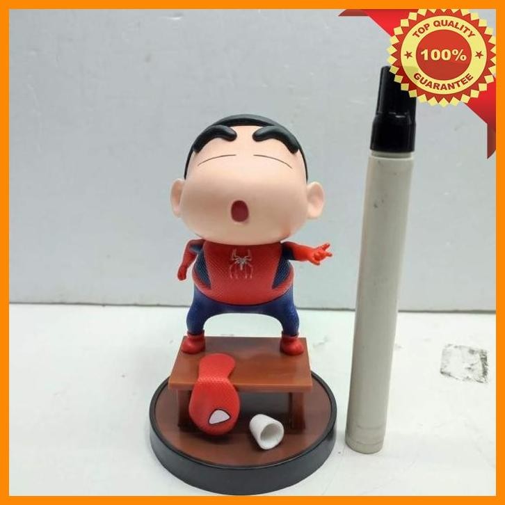 

(AFP) MAINAN CRAYON SINCHAN SHINNOSUKE NOHARA COSPLAY SPIDERMAN TINGGI SEKIT