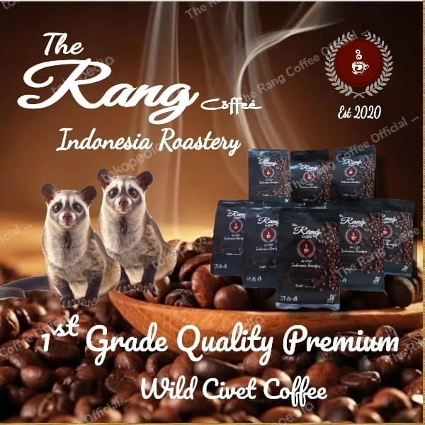 

The Rang Luwak coffee ( Wild civet coffee) 800 gram (@200gramx4pax)