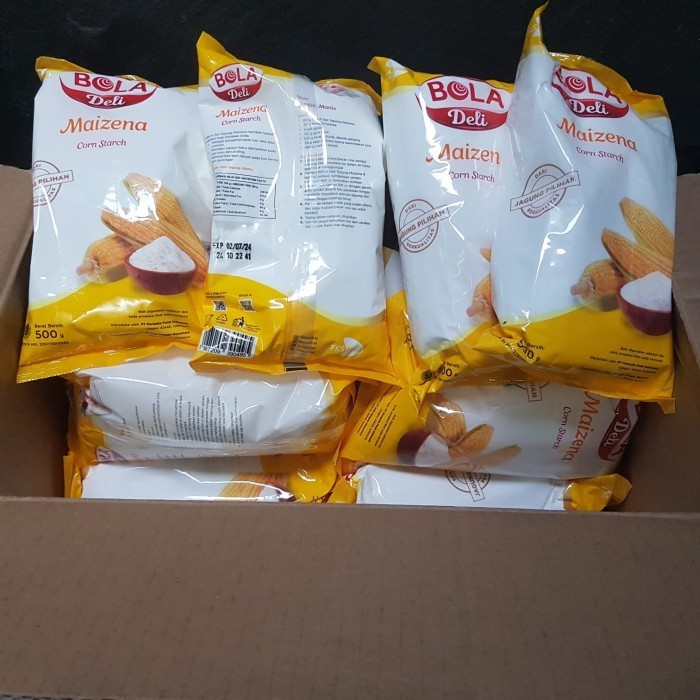 

Tepung Maizena/ Corn Starch BOLA DELI 500 gr