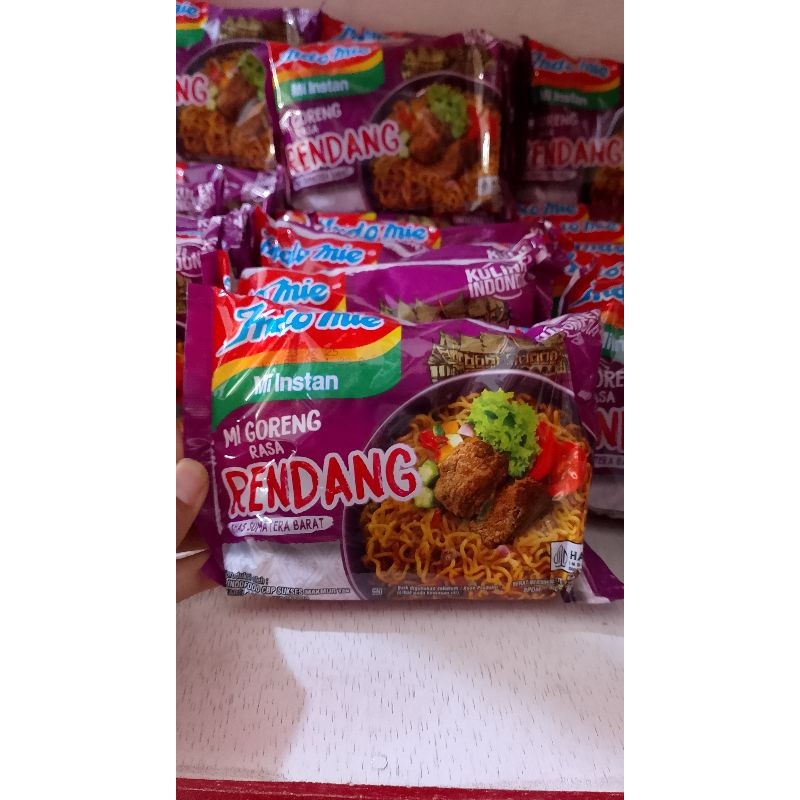 

Indomie Mi instan goreng rendang