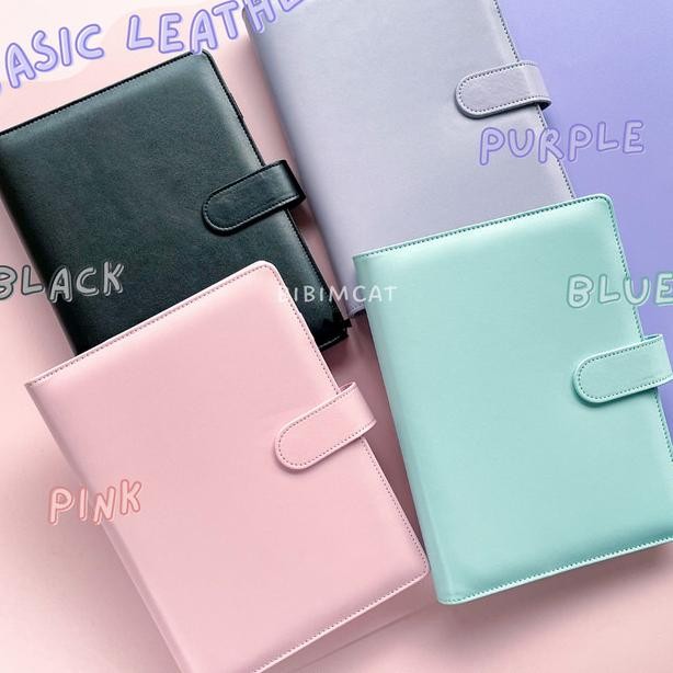 

Journal Binder Leather A5 / Photocard Binder Agenda Kulit