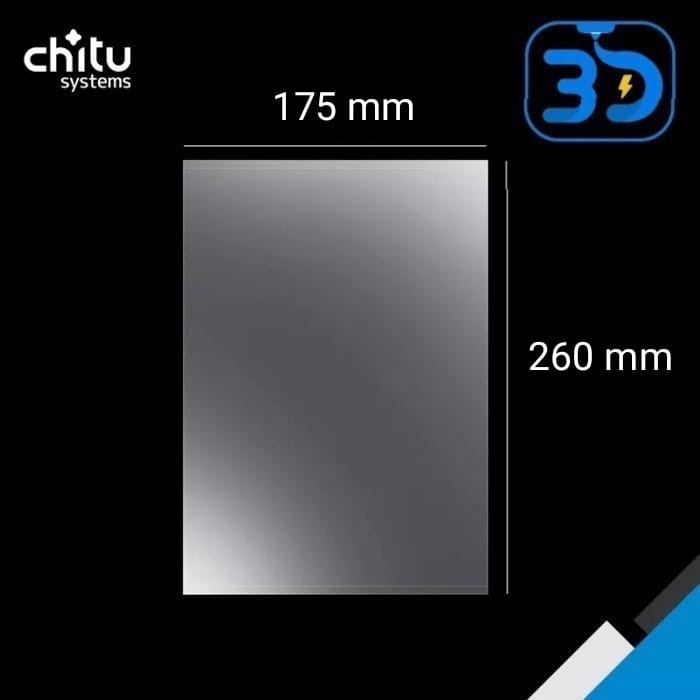 TERMURAH - Chitu 260mm*175mm*0.15mm FEP Film for 3D Printer Resin
