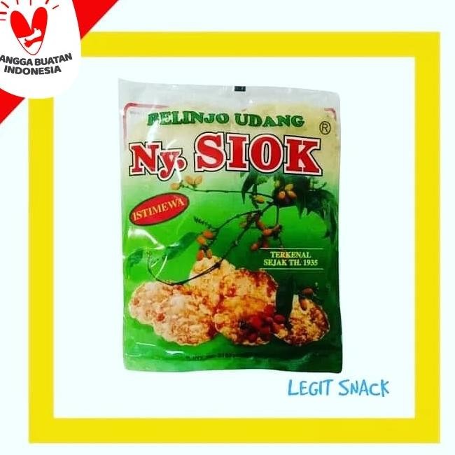 

Emping Ny Siok Belinjo Udang 200Gr