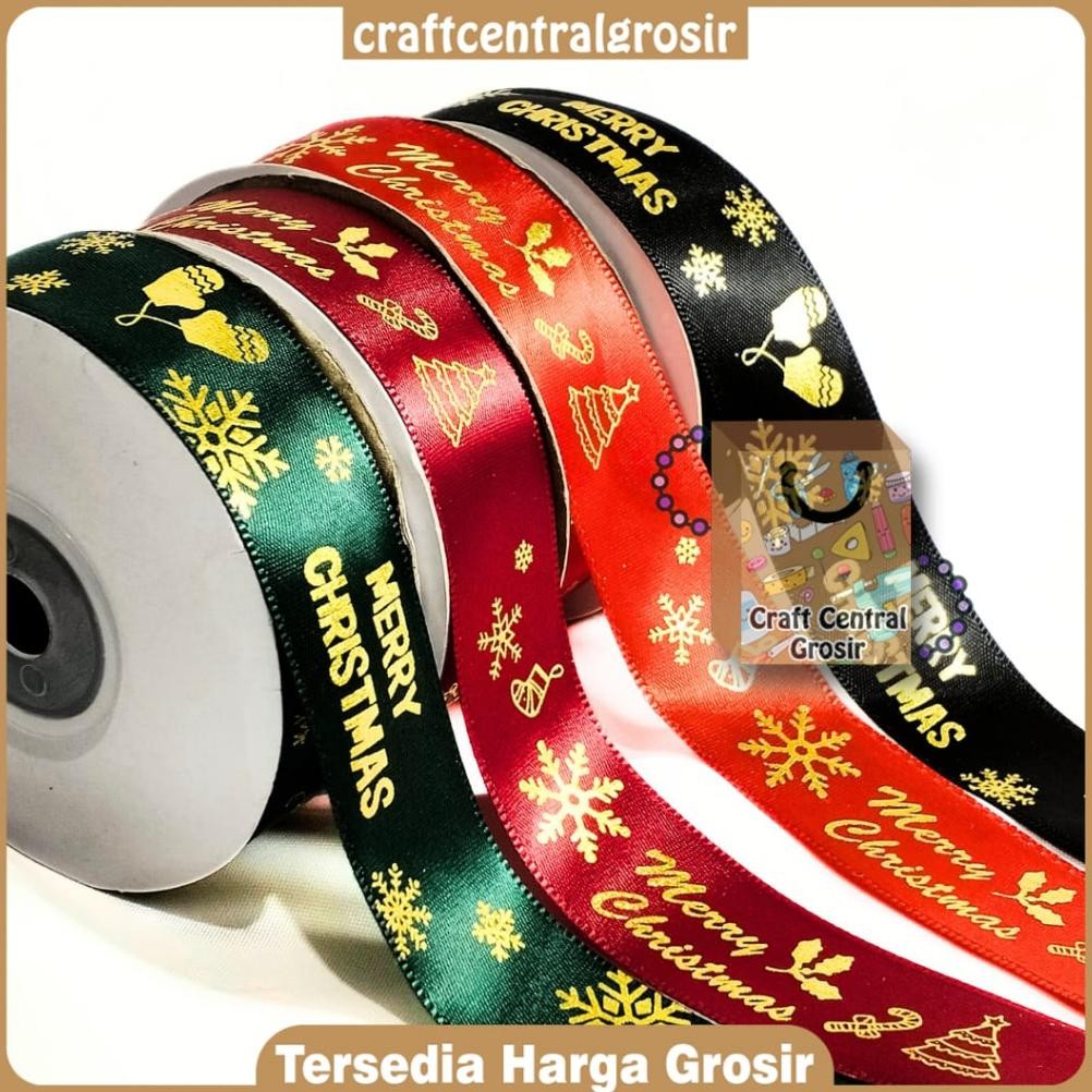 

Pita Natal/ Pita Satin Natal Per Roll 20 Yard Part I Murah
