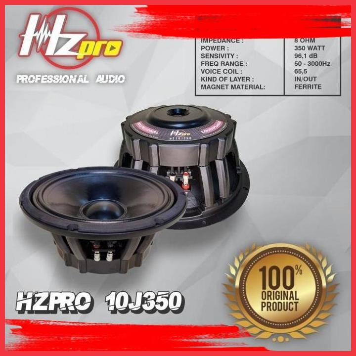 (SOU) SPEAKER HZPRO 10J350 ORIGINAL HZ PRO 10 INCH SPEAKER