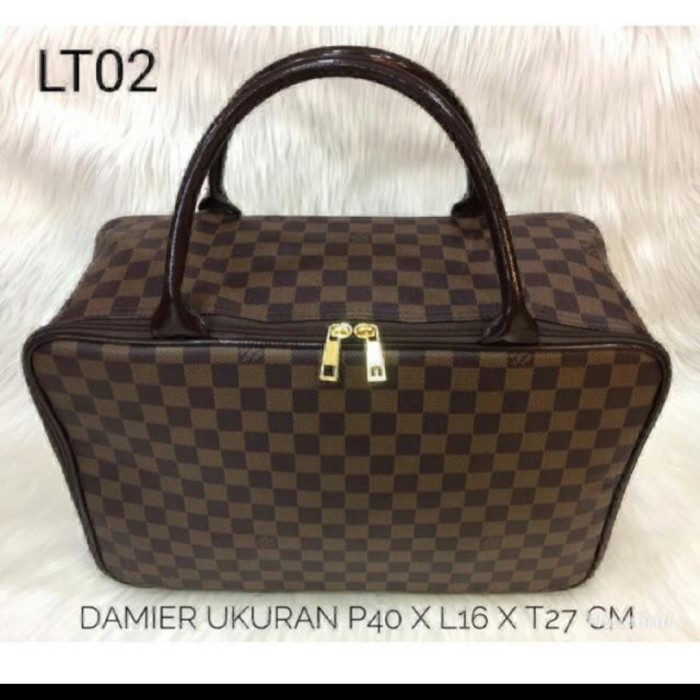 PROMO MURAH TRAVEL BAG TAS JINJING KOPER WANITA MOTIF