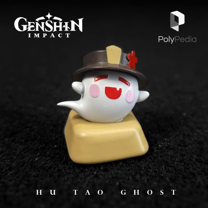 Terlaris Hu Tao Genshin Impact Artisan Keycap / Keycaps