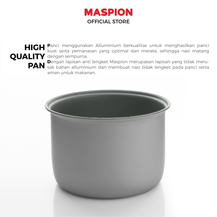 Maspion Rice Cooker Magic Com 2 Liter EX-2081