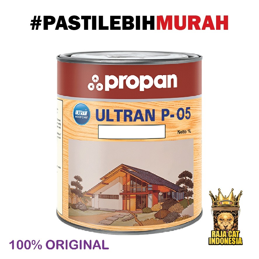 CAT KAYU | PROPAN ULTRAN P-05 CLEAR 1 L | KEMASAN KALENG