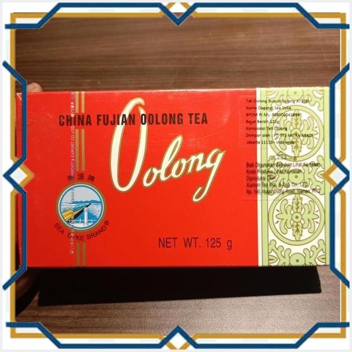 

[LAP55] CHINA FUJIAN OOLONG TEA 125GR (TEH HITAM TEH OOLONG SEA DYKE