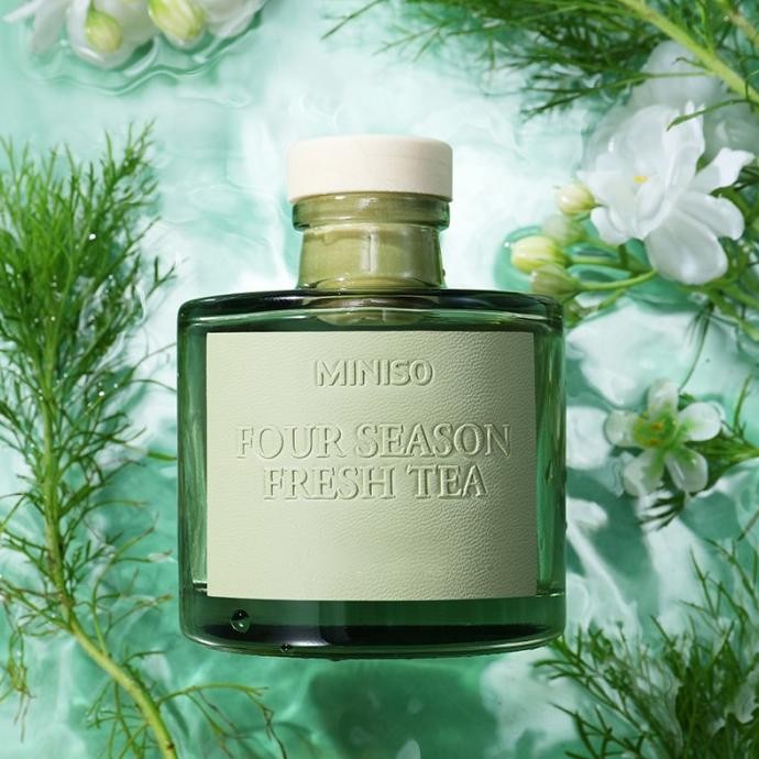 

MINISO 100ml Reed Diffuser Quartet Series Diffuser Aromatherapy Tea Scent Pengharum Ruangan Woody Pengharum Kamar Mandi Aromaterapi Diffuser TT