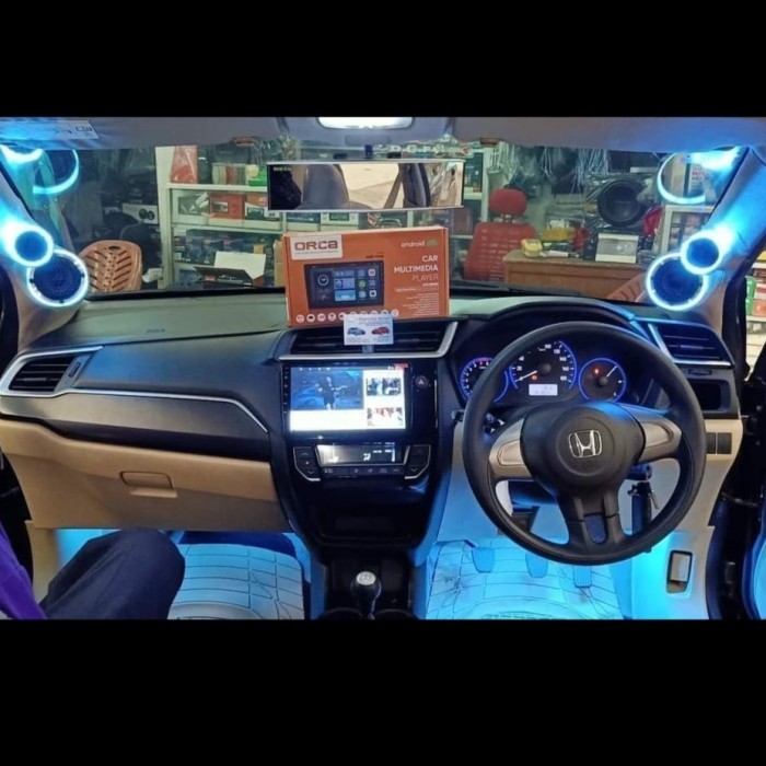 BISA GOSEND HEAD UNIT TV MOBIL ANDROID HONDA BRV BRIO HRV MOBILO 9INCH RAM 2/32