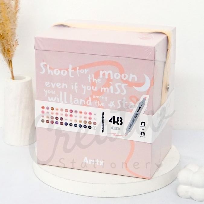 

TERBARU - Arrtx Oros Brush Marker Set 48 Skin Tone