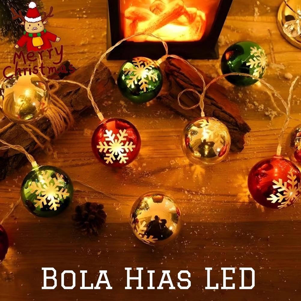 NATARU Bohlam Bola Natal LED / Tumblr Bola Natal TERLARIS
