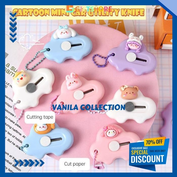 

CUTTER MINI HEWAN KARTUN SHAPE CUTTER KECIL FOR SCHOOL AND ART SAFETY CUTTER CUTTER MINI LUCU-GS CANGGIH