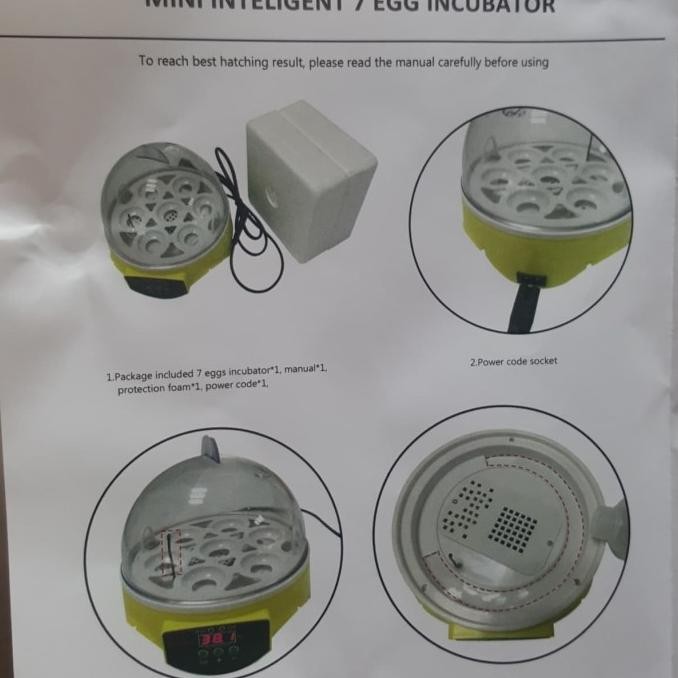 Penetas Telur Mini - Egg Incubator