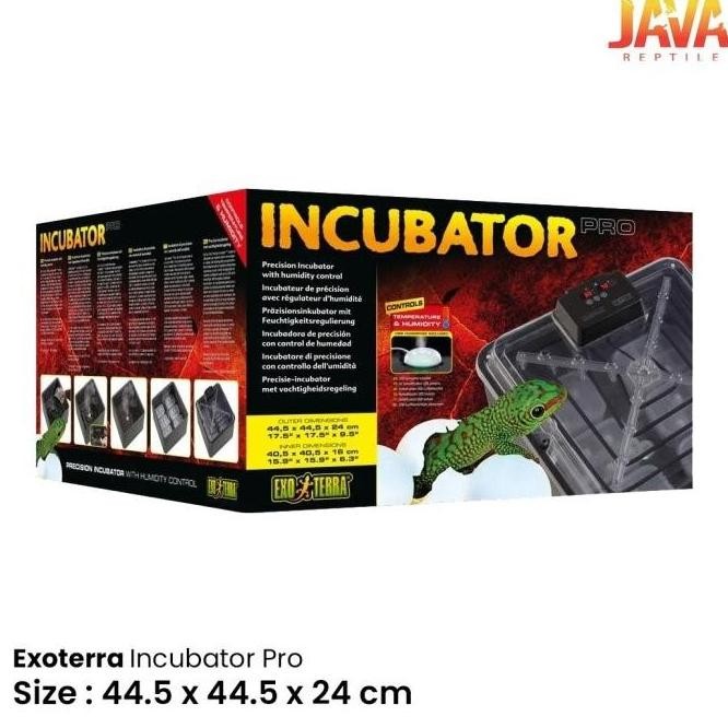 Instan Exoterra Incubator Pro Inkubator Telur Reptil Gecko Kura Iguana Ular Laris