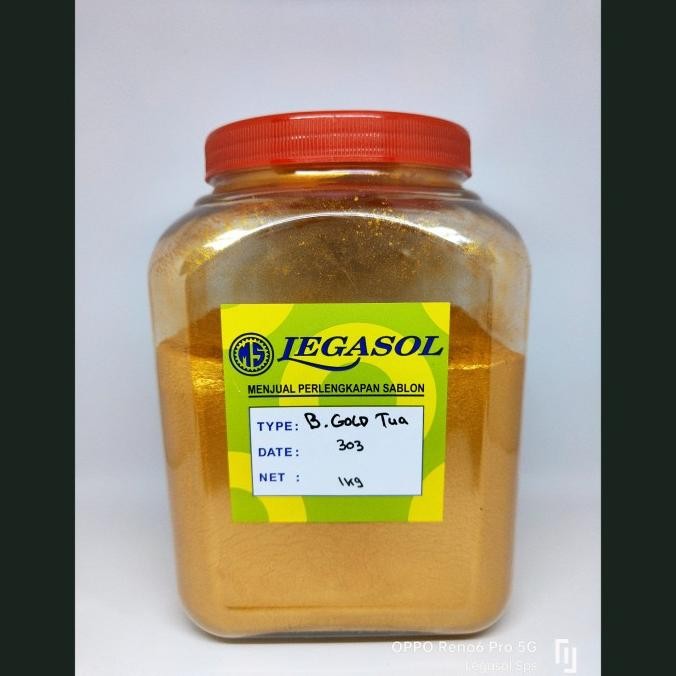 

TERMURAH - Bubuk / Powder Gold Tua 303 & Muda 300 @1kg ( Termurah )