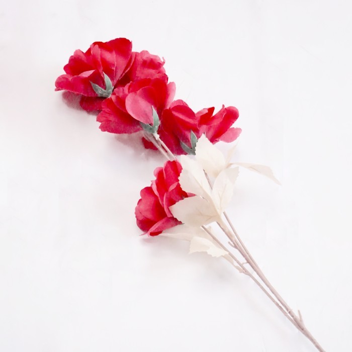 best produk] Bunga Peony Besar Palsu Artificial Flower Dekorasi Hiasan Buket Daun