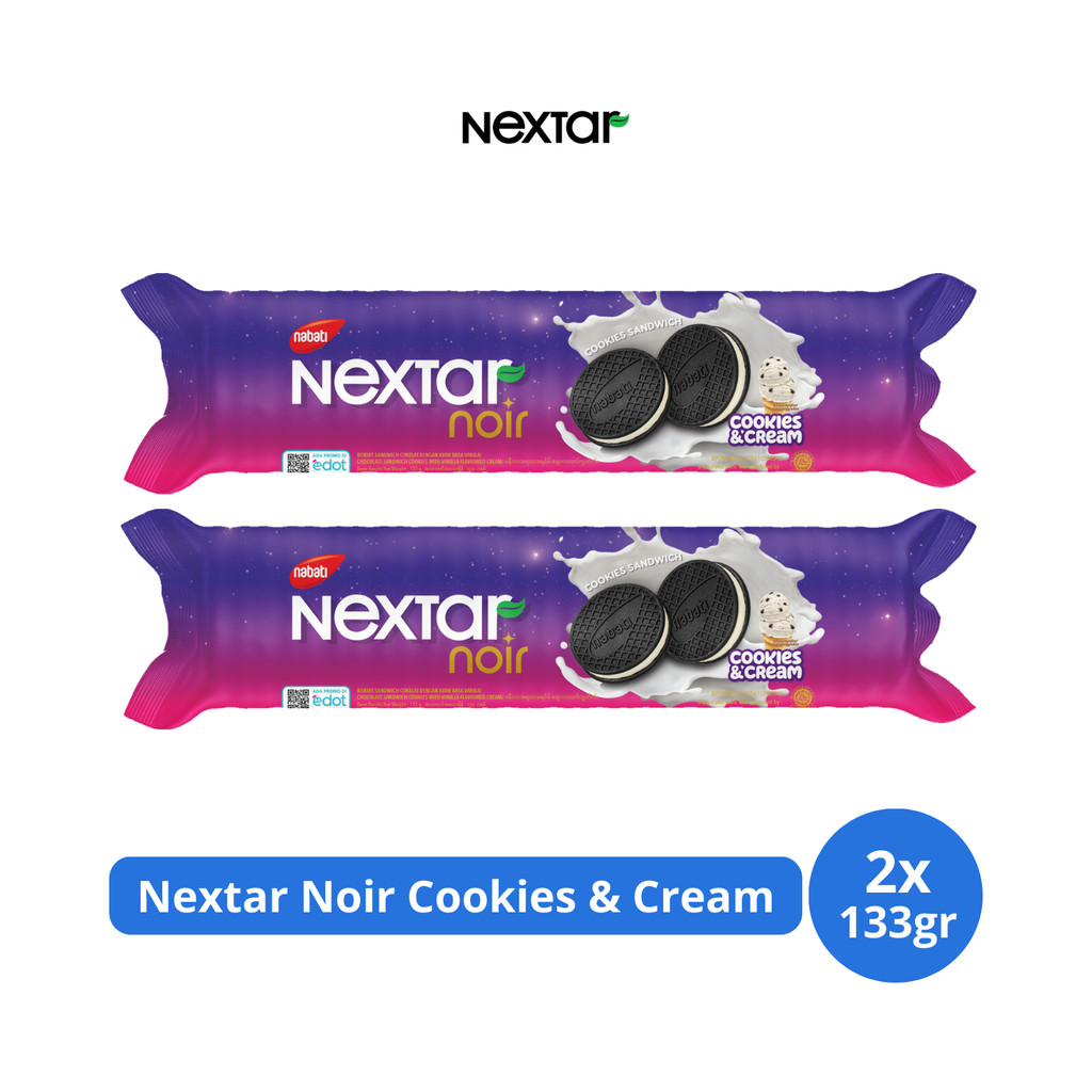 

Nextar Noir Cookies & Cream 133gr x 2 pcs