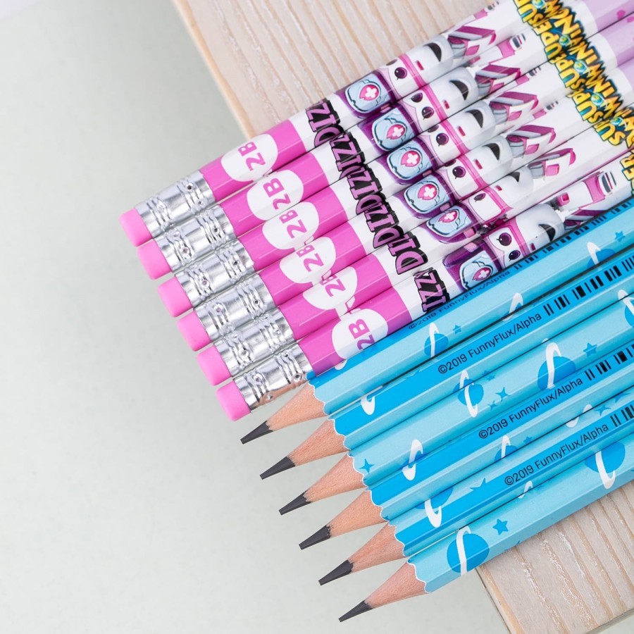 

Deli EU53500 Pensil Grafit 2B Super Wings dengan penghapus