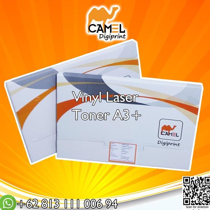

BEBAS ONGKIR - sticker vinyl laser A3+ CAMEL DIGIPRINT paket 50